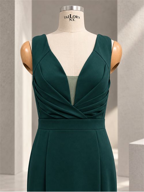 Abito sirena bustier G FOR GIULSIE | LUX012FOREST GREEN